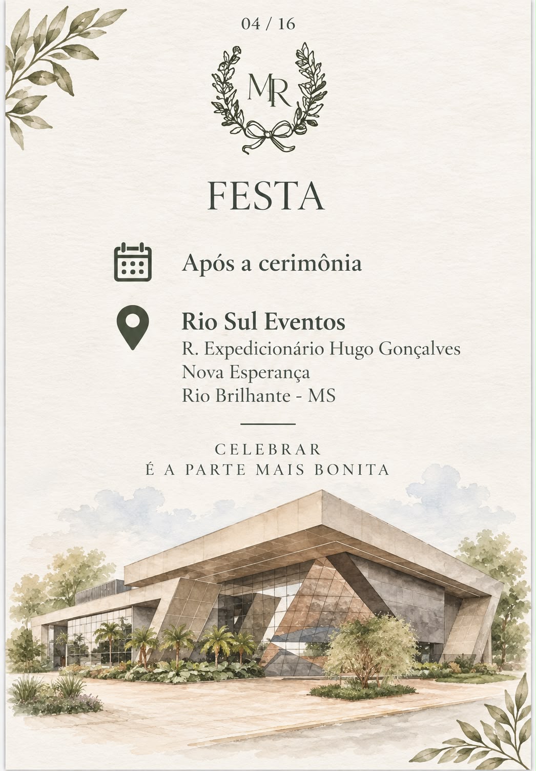 Aquarela do Rio Sul Eventos
